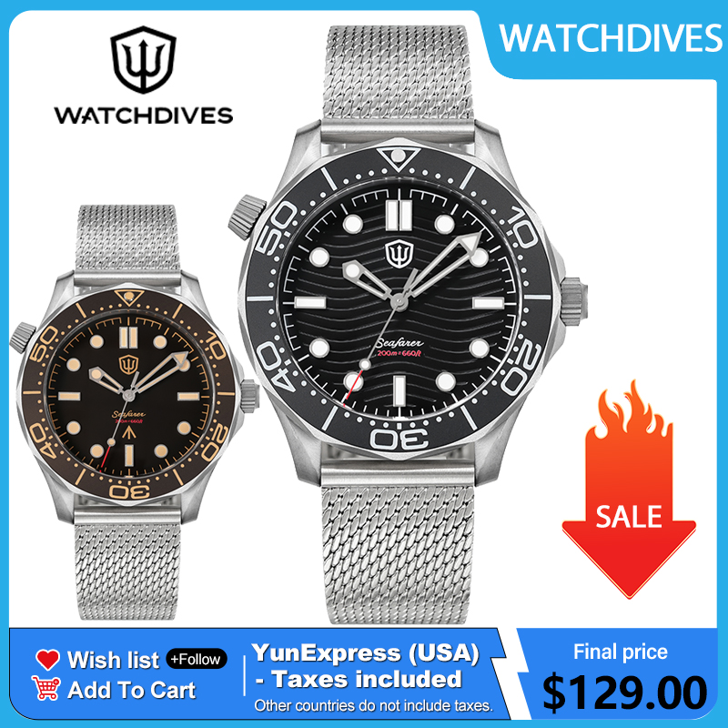 Vintage Watch Collecting - Watchdives 42mm Titanium Dive Watch NTTD