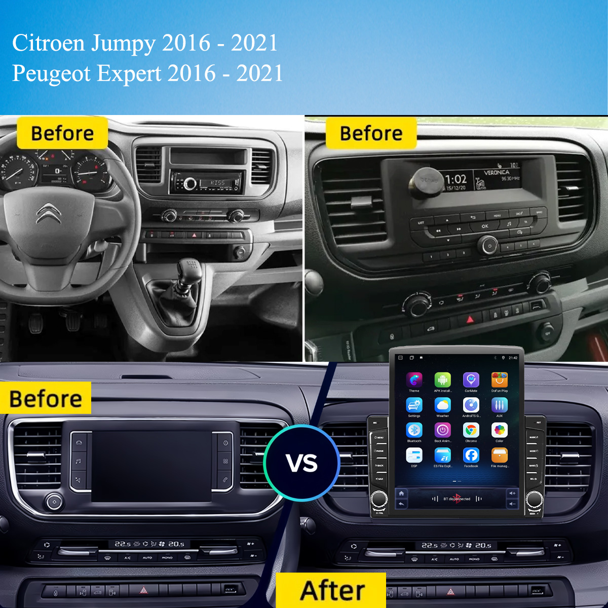8Core 8+128G Carplay Auto Car  - Cassette Tape Head 评论和价格
