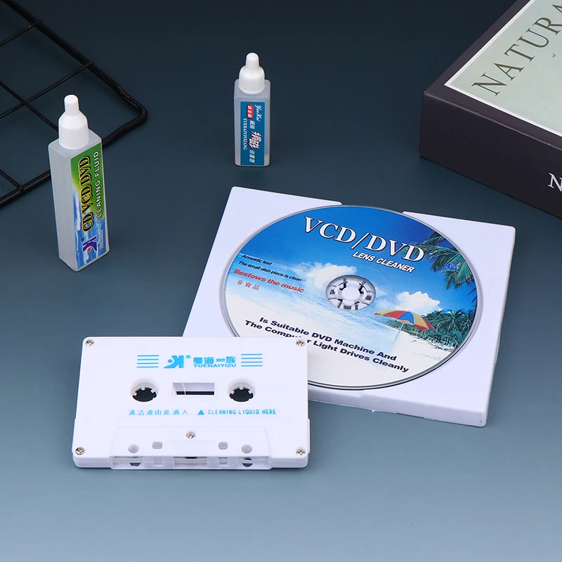 CD VCD DVD Player Lens Cleaner - Cassette Tape Head 评论和价格