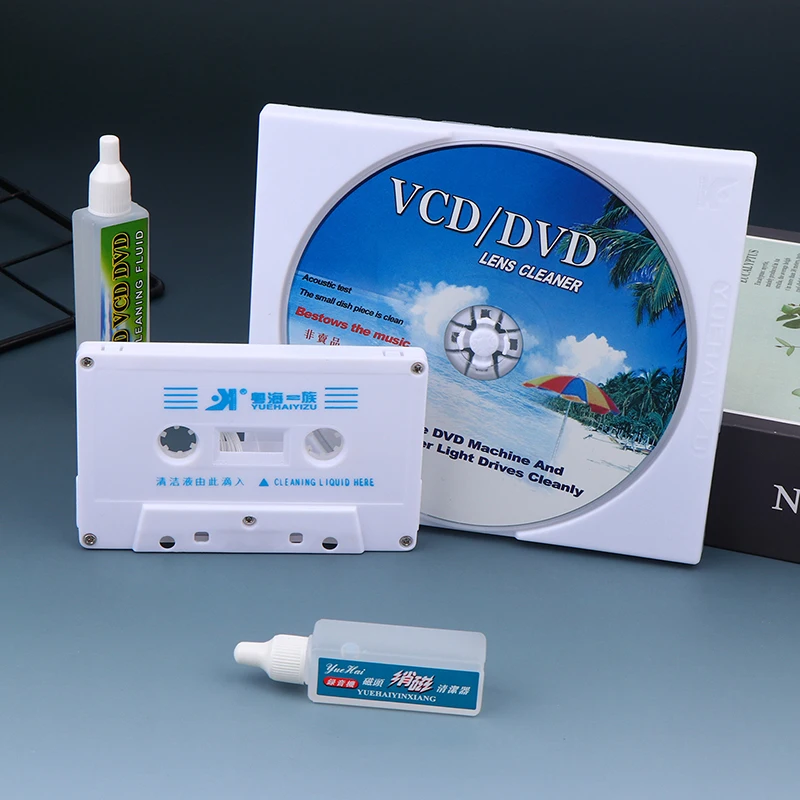 CD VCD DVD Player Lens Cleaner - Cassette Tape Head 评论和价格