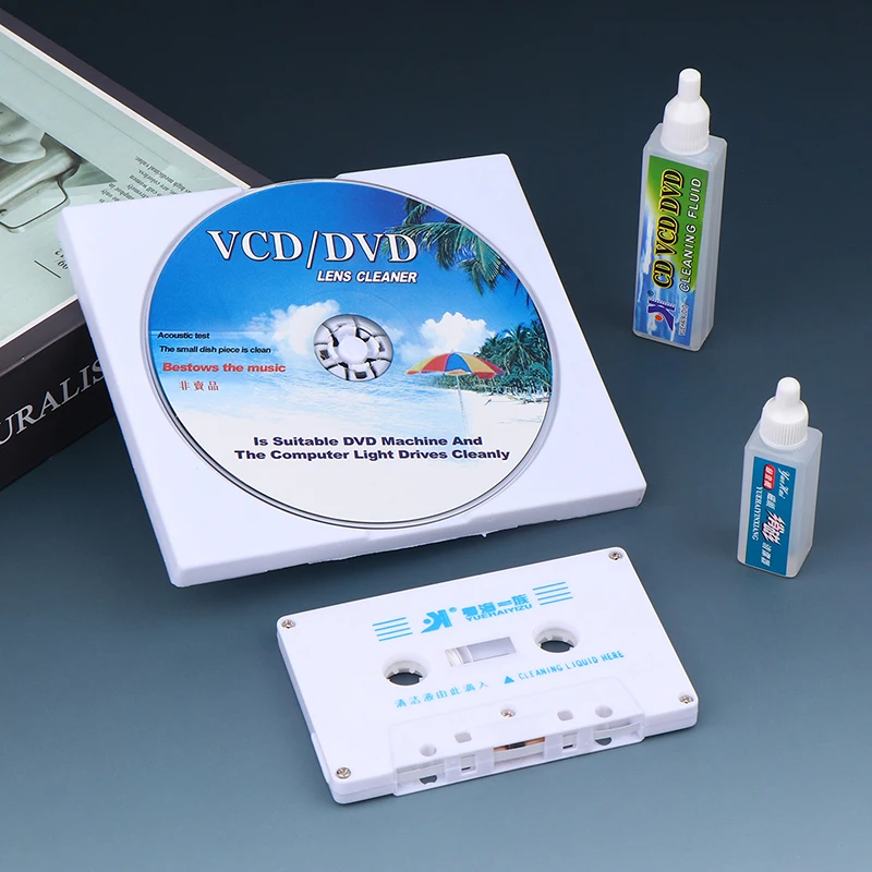 CD VCD DVD Player Lens Cleaner - Cassette Tape Head 评论和价格