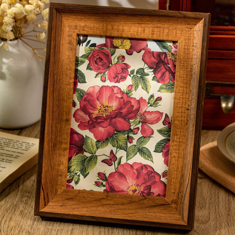 100-Sheet Retro Floral Ditsy P - Vintage Collectible Magazines 评论和价格
