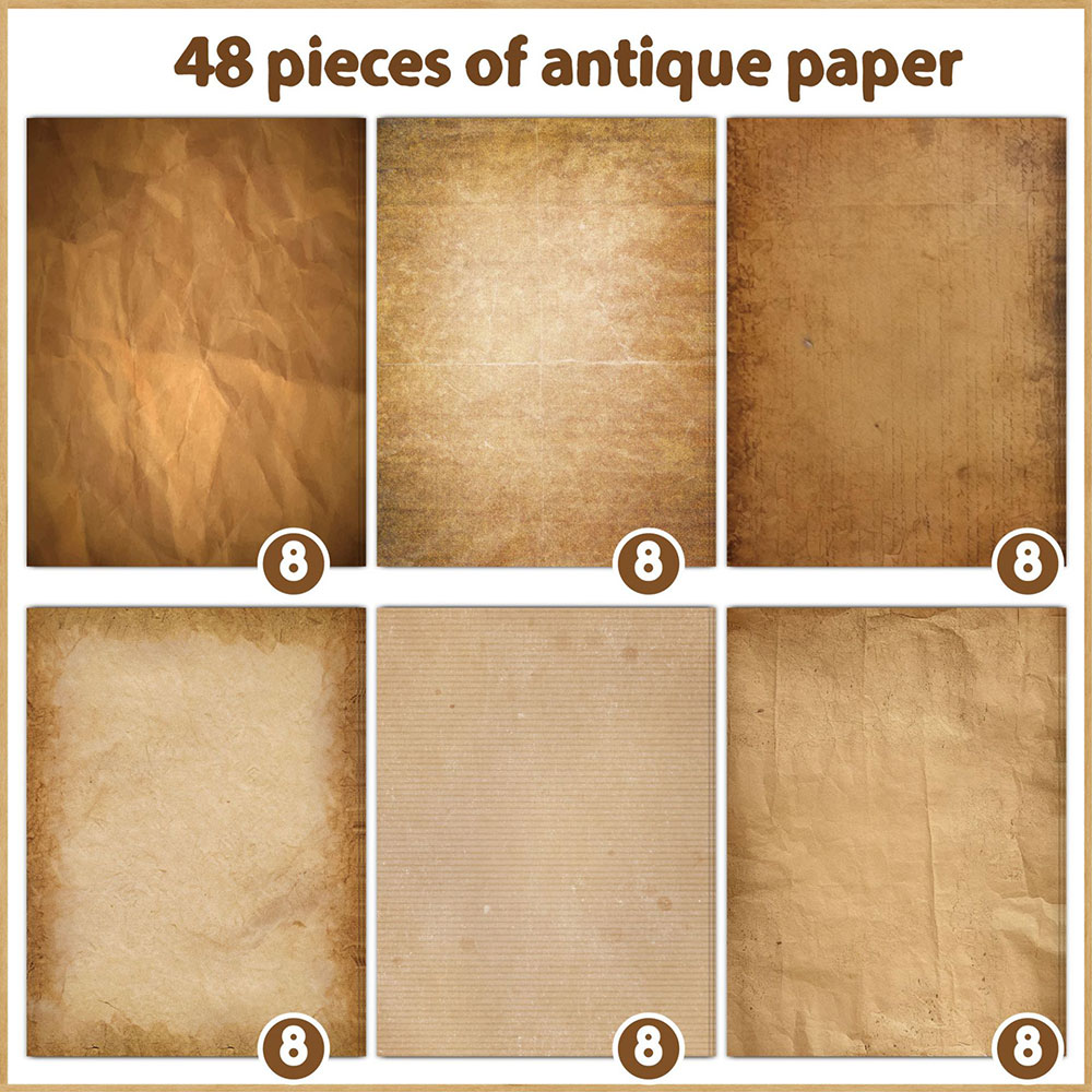For Fun 48PCS Vintage Scrapboo - Vintage Collectible Magazines 评论和价格