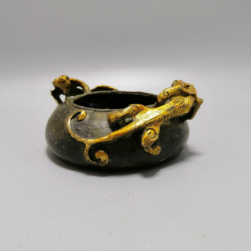 Vintage Ornament Glass Dragon  - Vintage Collectible Ashtrays 评论和价格