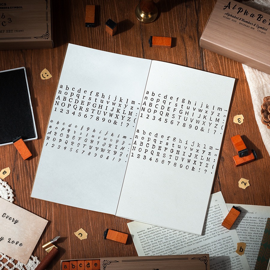 Handwriting Alphabet Number Wo - Vintage Collectible Stamps 评论和价格