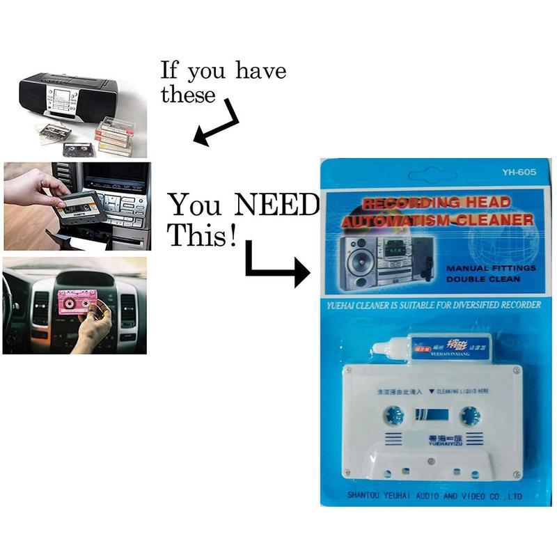Cassette Tape Head Cleaner Dem - Cassette Tape Head 评论和价格