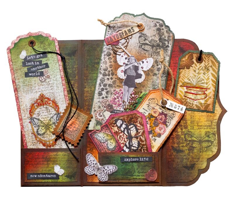 Tag Envelope Grunge Collection - Vintage Collectible Stamps 评论和价格