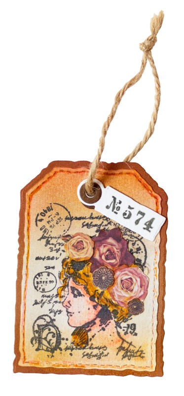Tag Envelope Grunge Collection - Vintage Collectible Stamps 评论和价格