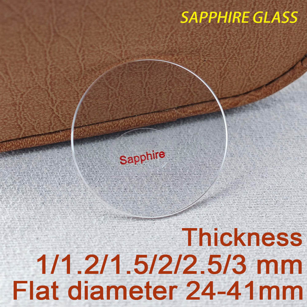 Flat Sapphire Glass Thick 1.0/ - Vintage Watch Crystal 评论和价格