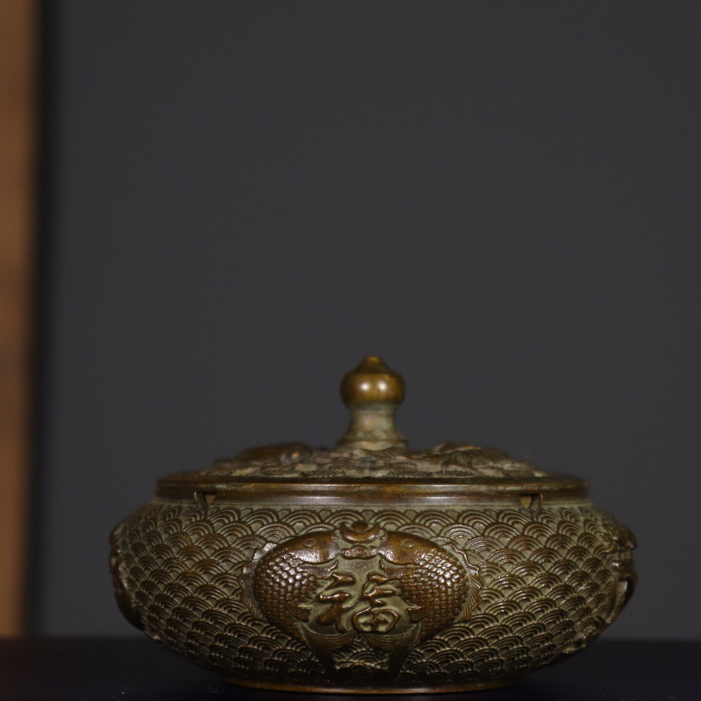 Antique Pure Copper Double Fis - Vintage Collectible Ashtrays 评论和价格