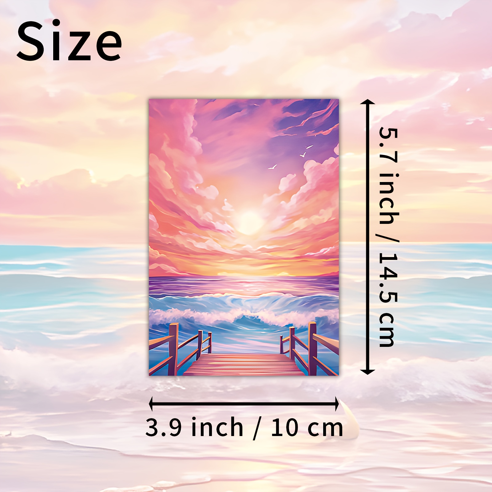20PCS Vintage Pink Sky Beach S - Vintage Collectible Magazines 评论和价格