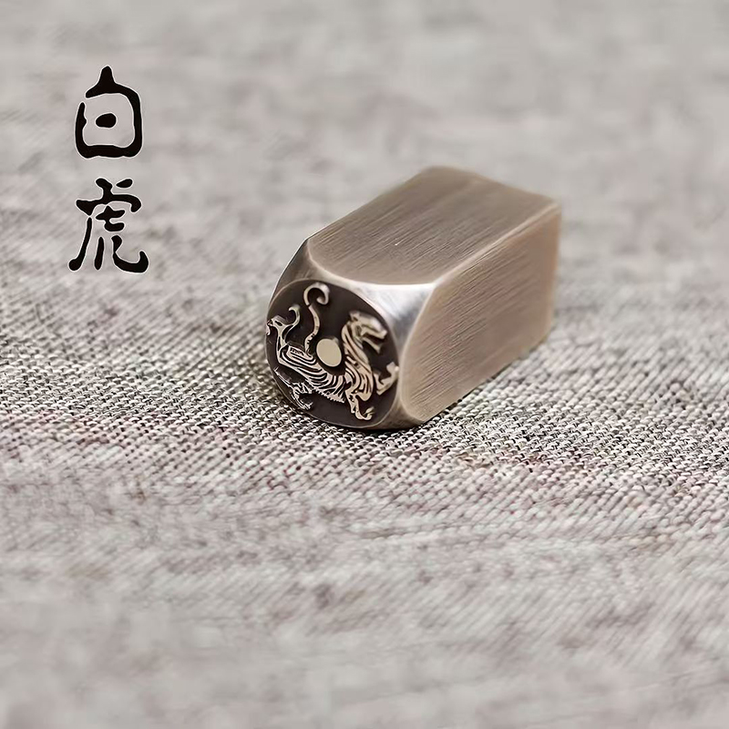 Antique Brass Chinese Seal Car - Vintage Collectible Stamps 评论和价格