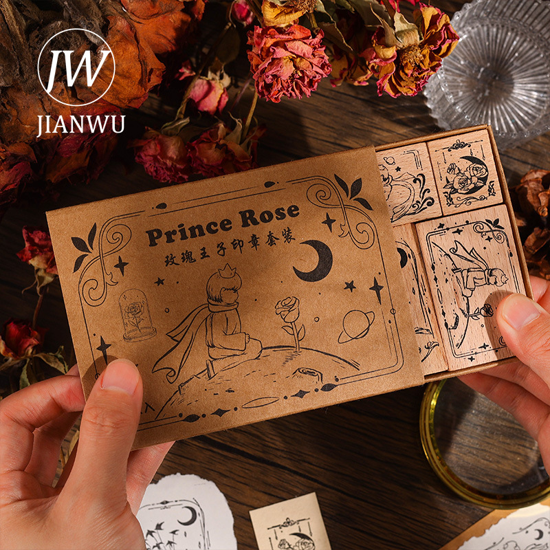 JIANWU 6 Pcs/set Rose Prince S - Vintage Collectible Magazines 评论和价格