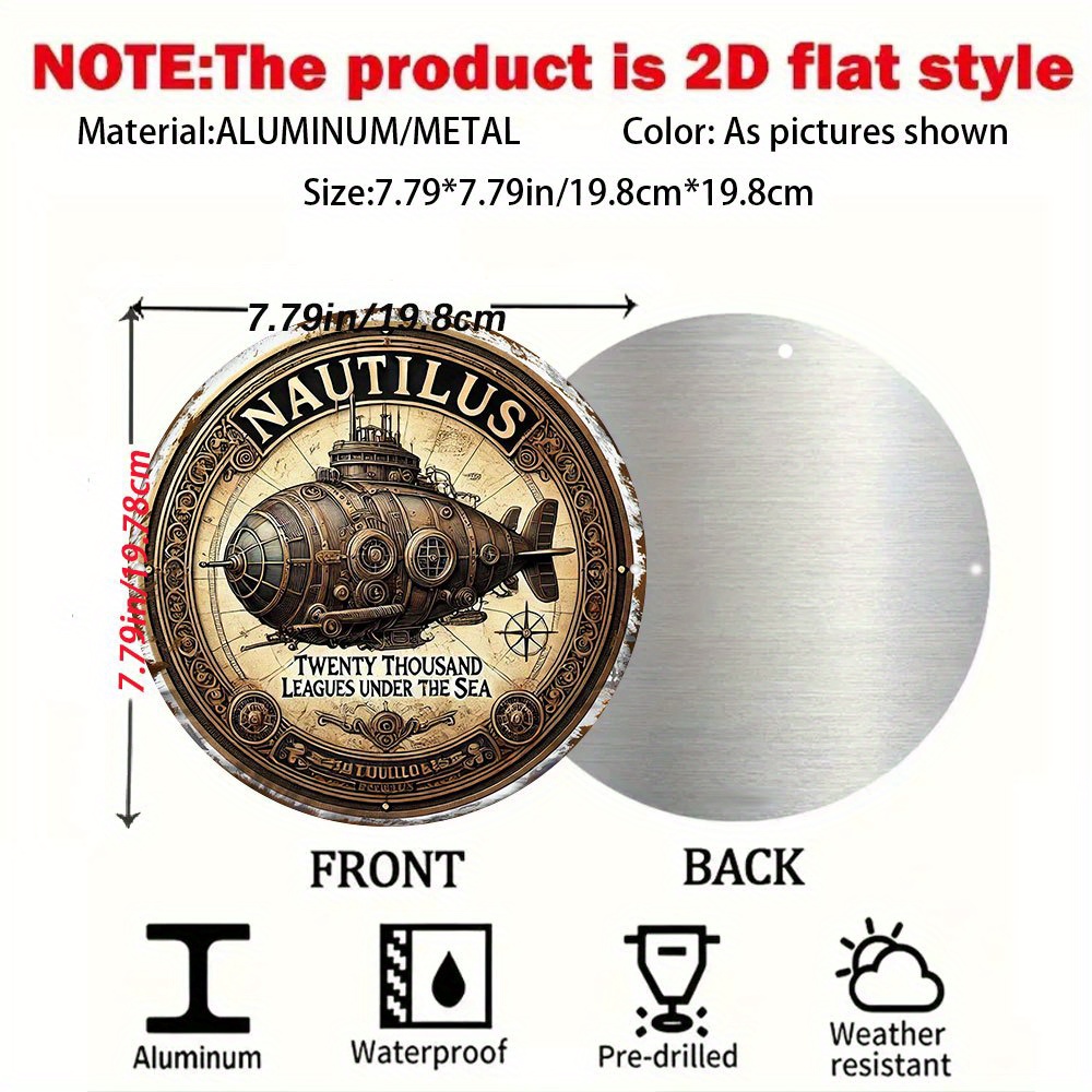Vintage Nautilus Submarine Wal - Vintage Collectible Tins 评论和价格