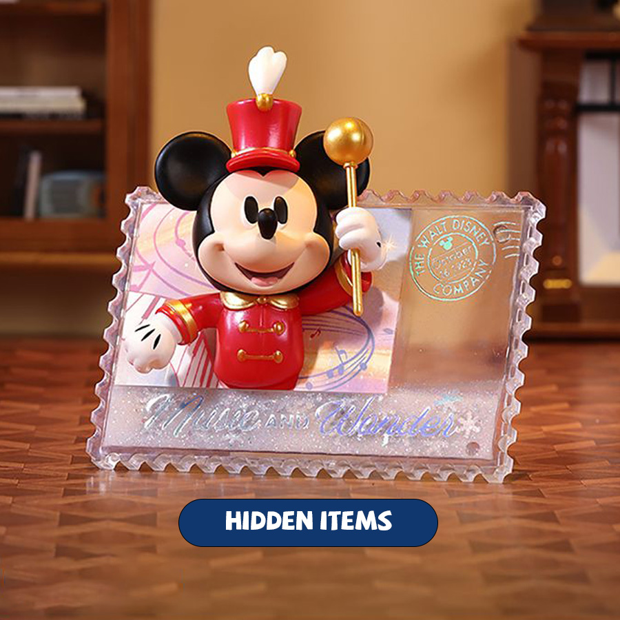 MINISO Disney Blind Box Vintag - Collectible Vintage Disney Stamps 评论和价格