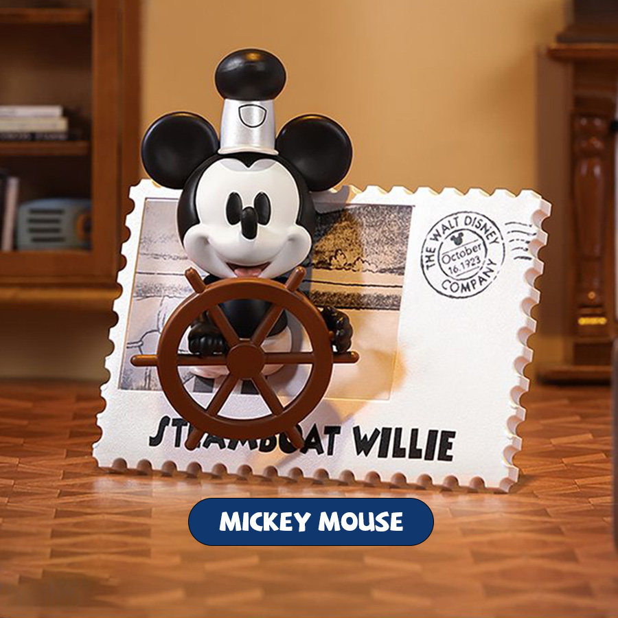 MINISO Disney Blind Box Vintag - Collectible Vintage Disney Stamps 评论和价格
