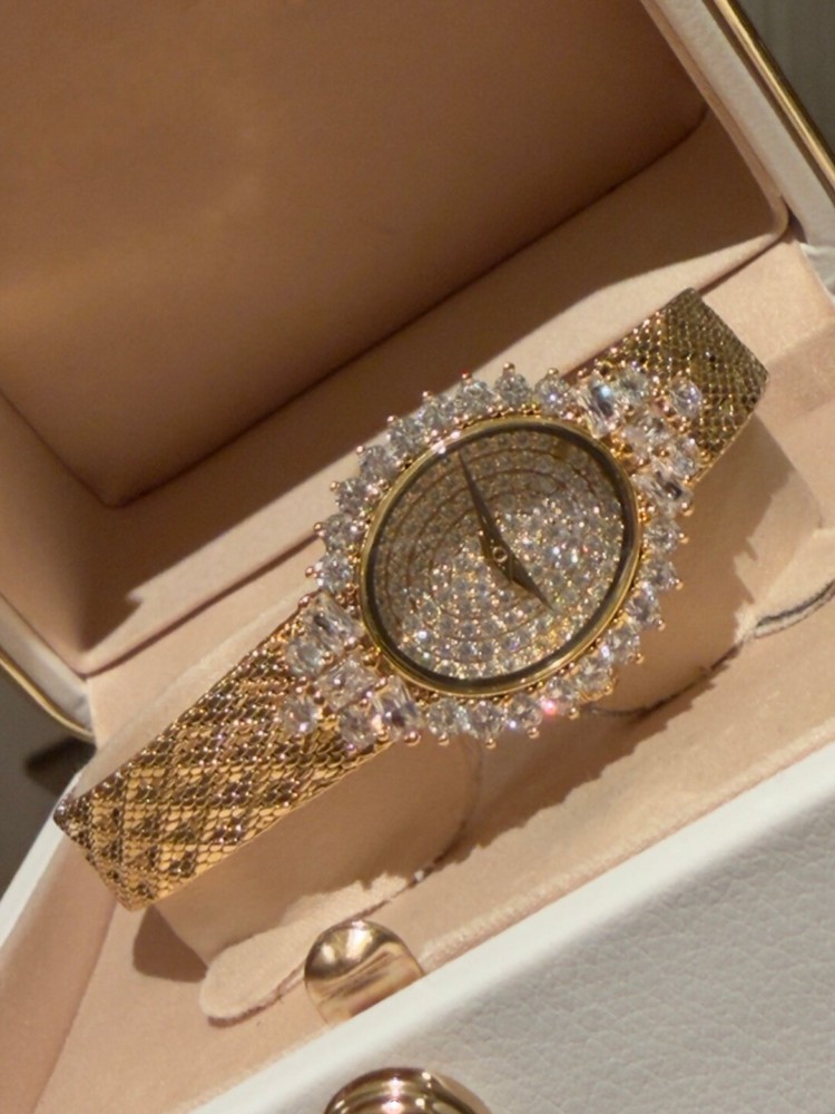 Vintage Ladies Oval Shape Quar - Vintage Watch Crystal 评论和价格