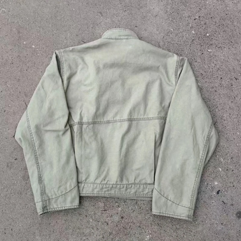 Harajuku Vintage 90s Stand Col - Vintage Zip Hoodie 评论和价格