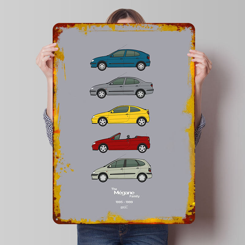 Sports Car Megane Collection 1 - Vintage Collectible Tins 评论和价格