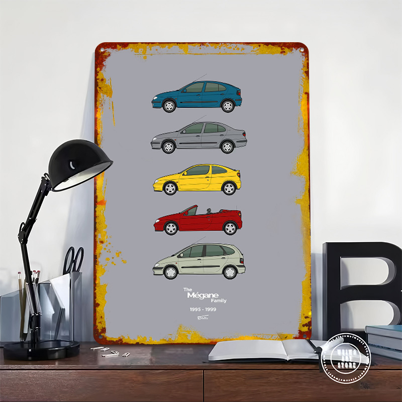Sports Car Megane Collection 1 - Vintage Collectible Tins 评论和价格