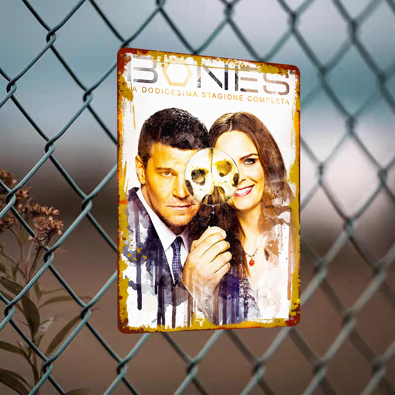 Bones Season 12 Poster Metal T - Vintage Collectible Tins 评论和价格
