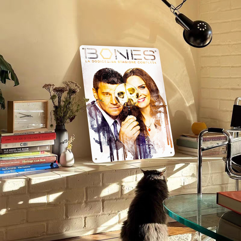 Bones Season 12 Poster Metal T - Vintage Collectible Tins 评论和价格