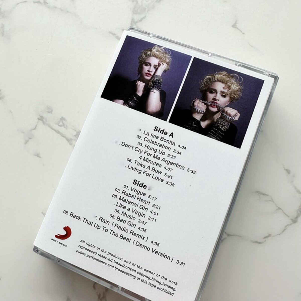 Madonna Classic Pop Music Cass - Vintage Collection 评论和价格
