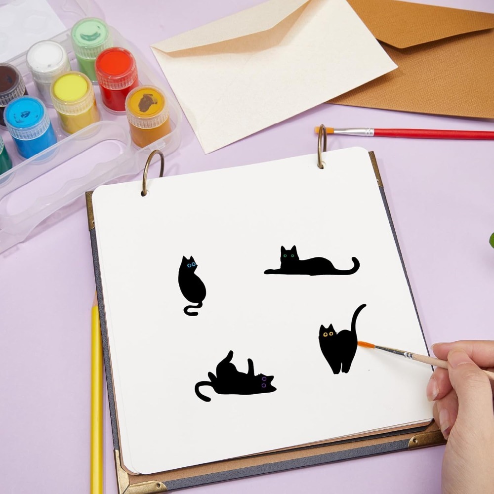 Black Cat Clear Rubber Stamps  - Vintage Collectible Magazines 评论和价格